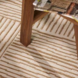 THE RUGS Ted Baker Nightingale Reversible Checkered Rug Indoor Outdoor in Beige - Size: 160 cm x 230 cm - thumbnail 8