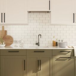 Berkfield Home Cabinet Handles 20 pcs Black 224 mm Stainless Steel - thumbnail 4