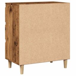 Berkfield Home Sideboard Old Wood 60x35x70 cm Engineered Wood in Brown - Size: 60 x 35 x 70 cm - thumbnail 6
