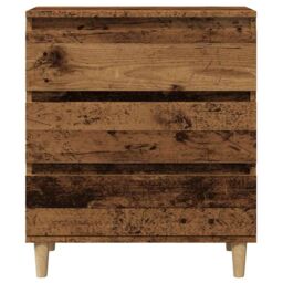 Berkfield Home Sideboard Old Wood 60x35x70 cm Engineered Wood in Brown - Size: 60 x 35 x 70 cm - thumbnail 4