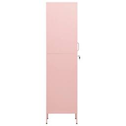 Berkfield Home Locker Cabinet Pink 35x46x180 cm Steel - Size: 35 x 46 x 180 cm - thumbnail 4
