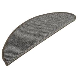 Berkfield Home Carpet Stair Treads 15 pcs Grey 65x21x4 cm - Size: Medium - thumbnail 3