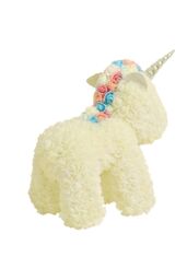 Living and Home Artificial Rose Unicorn with Gift Box & Light in Beige - thumbnail 3