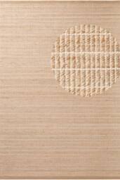 THE RUGS Villeroy & Boch 1829 Jute Rug Birka Natural Gold Handwoven - Size: 80 cm x 200 cm - thumbnail 1