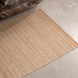THE RUGS Villeroy & Boch 1829 Jute Rug Birka Natural Gold Handwoven - Size: 80 cm x 200 cm - thumbnail 2