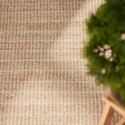 THE RUGS Villeroy & Boch 1829 Jute Rug Birka Natural Gold Handwoven - Size: 80 cm x 200 cm - thumbnail 4