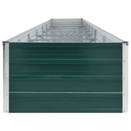 Berkfield Home Garden Raised Bed Galvanised Steel 600x80x45 cm Green - Size: 600 x 80 x 45 cm - thumbnail 4
