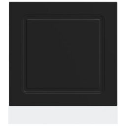 Berkfield Home Dishwasher Panel¬†Kalmar¬†Black 60x1.5x67 cm Engineered Wood in Black - thumbnail 4