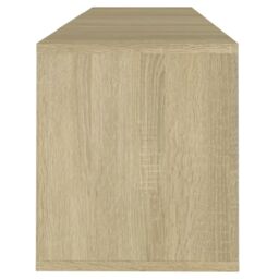 Berkfield Home TV Cabinet Sonoma Oak 120x30x40.5 cm Engineered Wood in Beige - thumbnail 6