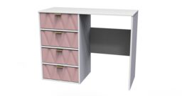 Ready Assembled 2 U Dallas 4 Drawer Vanity (Ready Assembled) in Dusty Pink - thumbnail 3