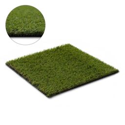 RugsX Artificial Grass Walnut Rug in Green - Size: 200 cm x 400 cm - thumbnail 1