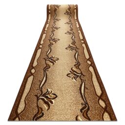 RugsX Bcf Krzyś Runner in Brown - Size: 80 cm x 380 cm - thumbnail 1