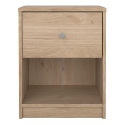 Furniture To Go May Bedside 1 Drawer in Light Oak - thumbnail 2