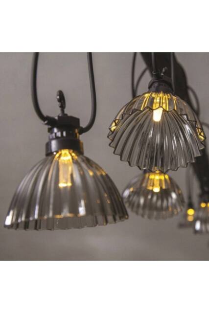 KDMD Warm White Umbrella Shell LED Lights 3.8m - image 1