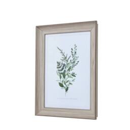 Lemon Pavilion Furniture and Decor White Washed A3 Picture Frame - Wood - White in Natural