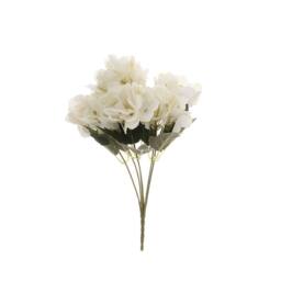 Garden Sanctuary Silk Artificial Hydrangea Flowers Bouquet Wedding Centerpiece in White - thumbnail 6