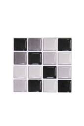 KDMD 30 Pcs Mosaic Tile Stickers Self Adhesive Wall Decor MSC068 in Yellow