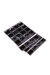 KDMD 30 Pcs Mosaic Tile Stickers Self Adhesive Wall Decor MSC068 in Yellow - thumbnail 7