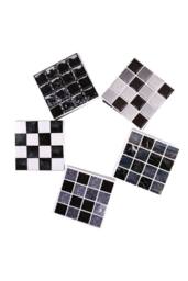 KDMD 30 Pcs Mosaic Tile Stickers Self Adhesive Wall Decor MSC068 in Yellow - thumbnail 4