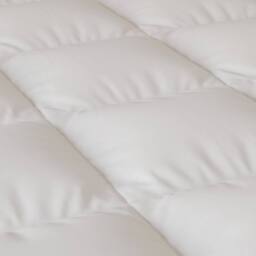 Essential Super Soft Mattress Topper in White - Size: Double - thumbnail 5