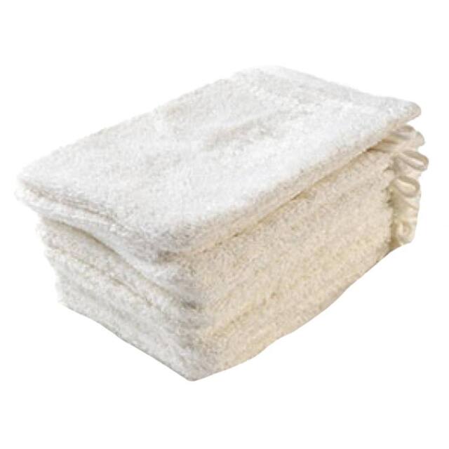 ARTG Plain Cotton Wash Glove in Off-White - image 1