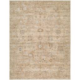 Livabliss Becki Owens Penny Vintage Beige Tan Traditional Vintage Boho Fringe Rug - Size: 160 cm x 215 cm - thumbnail 2
