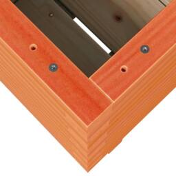 Berkfield Home Garden Planter Wax Brown 40x40x49.5 cm Solid Wood Pine - thumbnail 8