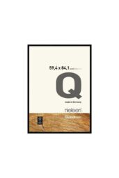 nielsen Quadrum A1 Wooden Picture Frame With Protective Glass Front in Black
