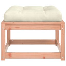 Berkfield Home Garden Footstool with Cushions Solid Wood Douglas in Brown - thumbnail 6