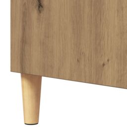 Berkfield Home Sideboard Artisan oak 57 x 35 x 90 cm Engineered wood in Brown - thumbnail 9