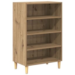 Berkfield Home Sideboard Artisan oak 57 x 35 x 90 cm Engineered wood in Brown - thumbnail 2