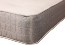 Knight Sleep Bella Sprung Tufted Mattress in Grey - Size: Small Single - thumbnail 2