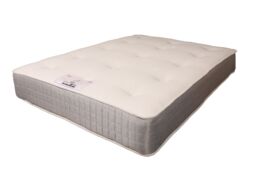 Knight Sleep Bella Sprung Tufted Mattress in Grey - Size: Small Single - thumbnail 1