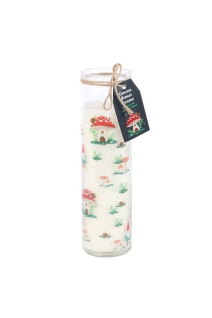 KDMD Gnome Sweet Gnome Spiced Apple Tube Candle-Cozy Winter Fragrance (70H) in White - image 1