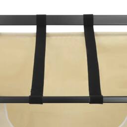 Kelvenix Modern Folding Luggage Rack Luggage Stand in Beige - thumbnail 4