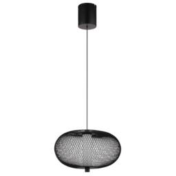 Netlighting Astari Wire Frame Pendant Ceiling Light Matt Black LED 2700K - thumbnail 2