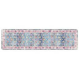 Berkfield Home Rug Washable Multicolour 80x300 cm Anti Slip - Size: 100 cm diameter - thumbnail 2