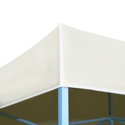 Berkfield Home Folding Pop-up Party Tent 3x9 m Cream in Beige - thumbnail 4