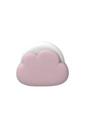 Kreafunk Cloudy Kids Night Light - Dusty Rose - thumbnail 2
