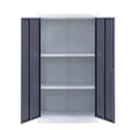Havendro Metal Storage Cabinet - 2-Door, Locking, 106cm, Office/Garage - thumbnail 2