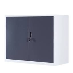Havendro Metal Storage Cabinet - 2-Door, Locking, 106cm, Office/Garage - thumbnail 3