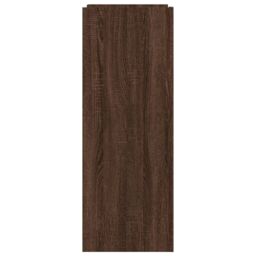 Berkfield Home Shoe Cabinet Brown Oak 74.5x37.5x100 cm Engineered Wood - thumbnail 5