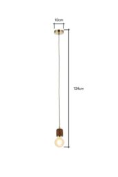 BHS Lighting Seth Pendant Ceiling Light in Metallic Gold - thumbnail 5
