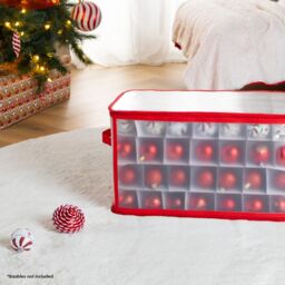 Christmas Village 112 Christmas Bauble Storage Bag - Red - thumbnail 6