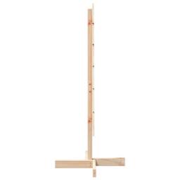 Berkfield Home Festive Wooden Christmas Tree for Decoration 110 cm Solid Wood in Light Tan - thumbnail 4