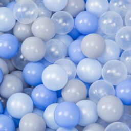 simpa Soft Foam Ball Pit 90 x 30cm in Baby Blue - Size: 90 x 30 cm - thumbnail 3