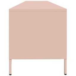 Berkfield Home TV Cabinet Pink 202x39x43.5 cm Cold-rolled Steel - thumbnail 6