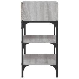 Berkfield Home Elegant Bedside Tables 2 pcs Grey Sonoma 35x34.5x70 cm Engineered Wood - thumbnail 6