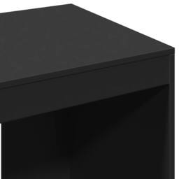 Berkfield Home Office Desk Black 103.5x56.5x94 cm Engineered Wood - thumbnail 7