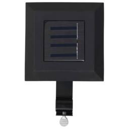 Berkfield Home Outdoor Solar Lamps 6 pcs LED Square 12 cm Black - thumbnail 5